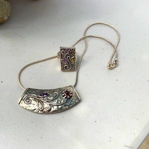 Artesian Silver Jewelry set